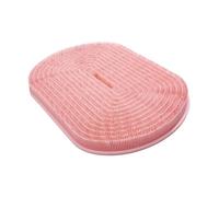 Sharplace Alfombrilla de silicona para fregar pies en la ducha, accesorio de baño que ahorra espacio, almohadilla de limpieza para la espalda y los pies