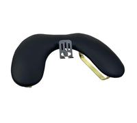 Sharplace Almohada para Manicura Almohada de Mano Soporte para Brazo de Uñas Cojín Ergonómico Portateléfono Material de Cuero Espuma Esponja Adecuada para Salón, Negro