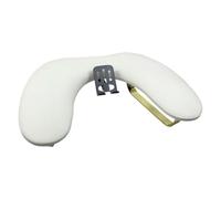 Sharplace Almohada para Manicura Almohada de Mano Soporte para Brazo de Uñas Cojín Ergonómico Portateléfono Material de Cuero Espuma Esponja Adecuada para Salón, Blanco