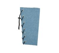 Sharplace Almohadilla para Brazo de Loro Multifuncional antimordeduras, fácil de Usar, para Loros, pinzones y agapornis, Gris Azulado