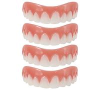 Sharplace Apoyos de Risa de Silicona Top Dentadura Postiza Carillas Dentaduras Postizas Falsas