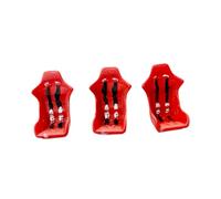 Sharplace Asiento de Coche de Garaje de 3 Piezas, Modelo a Escala 1:64, Asiento de Coche en Miniatura Coleccionable