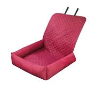 Sharplace Asiento para Perros para Coche, Cojín para Mascotas, Ideal para Viajar, de Alto Rendimiento para Vehículos, Artículos para Mascotas, Cama Profesional, Rojo