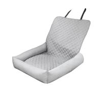 Sharplace Asiento para Perros para Coche, Cojín para Mascotas, Ideal para Viajar, de Alto Rendimiento para Vehículos, Artículos para Mascotas, Cama Profesional, Gris Claro
