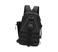 Sharplace Atacante Tackle Bag Speicher Organizador Multifuncional Impermeable para Hombres Mujeres Mujeres Paquete de Agua Fanny Pack para Acampar Deportes Al a, Negro