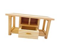 Sharplace Auxiliar Miniatura para Casa uñecas, Modelo Té de Estilo Moderno, Minimueble para Proyectos de Bricolaje de Casas
