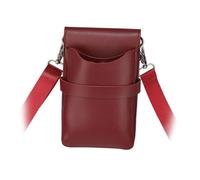 Sharplace Bag de tijera peluquería Fanny Pack Cosmetology Bag Barber Bag Tools Bags, Rojo