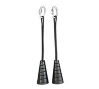 Sharplace Banda de Resistencia Fitness Asas Manijas Cuerda Adaptador con Mosquetón y Agarre Ergonómico de Caucho para Ejercicios de Resistencia y Polea Adecuada para Entrenamiento en Casa y Gimnasio