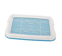 Sharplace Bandeja para de Perro Bandeja de Entrenamiento con Superficie de Rejilla Segura Y Base Antideslizante de Polipropileno Resistente Adecuada para, Azul