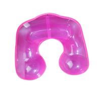 Sharplace Bandeja para hombros y cuello para permanente de cabello, cómoda almohadilla para hombros, protector de ropa, contenedor para permanente, herramienta, Rosa