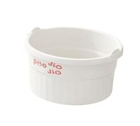 Sharplace Bañera para pies con puntos de masaje para el hogar, Blanco, S