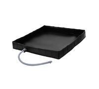 Sharplace Base de Ducha Plegable, Base de Toldo, Tienda de Campaña Ligera para, Exterior, Resistente, con Desagüe.