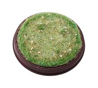 Sharplace Base para Escena de césped a Escala 1/64, microsimulación, Redonda, Diorama para vehículo, 6.5 Cm