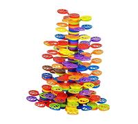 Sharplace Bloques Apilables con Forma de, Juguetes Apilables para Jardín de Infancia, Juguetes Interactivos para Padres E Hijos de 3, 4, 5 Y 6, 90 Piezas