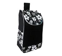 Sharplace Bolsa de Compras Carrito de Mano para Compras de Comestibles, Negro, Individual