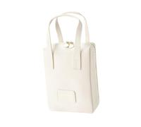 Sharplace Bolsa de maquillaje de viaje Organizador impermeable con bolsa de almacenamiento divisor Bolsa cosmética Bolsa de aseo para mujeres Ladies de familia, Blanco