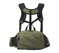 Sharplace Bolsa de Pecho con de Correas, Múltiples Bolsillos, Cómoda, Impermeable, para Hombre Y Mujer, Bolsa de Running Impermeable, Bolso de Mano, Verde