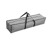 Sharplace Bolsa de Transporte Plegable Y Resistente de Tela Oxford para Artículos Esenciales de Camping, Multiusos, Color Gris, Portátil con Asas, 80x15x15cm
