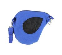 Sharplace Bolsa de Viaje para Hámster, Bandolera, Correa Ajustable de Moda, Bolso Portátil para Salir, Bolso de Mano para Viajes Al Aire Libre con Animales, Azul