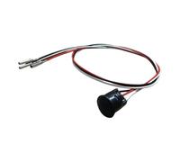 Sharplace Botón Pulsador de Joystick con Conjunto de Interruptor de Botón de Repuesto de Repuesto para La Pieza del Controlador de Joystick de La Manija del Car, Botón Negro de 3 Líneas