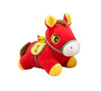 Sharplace Caballo de Peluche del año del Caballo - Recuerdo del Festival de Primavera - Bonita Decoración del año Chino para Niños Y Niñas, 40 centímetros