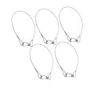 Sharplace Cable de Lámpara de Escenario de 5 Piezas, Cable Anticaída para Lámpara de Alto Rendimiento para Luces de Fiesta, 3mm
