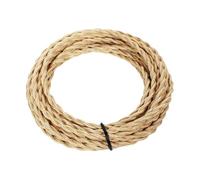 Sharplace Cable de Luz Colgante Cable de Accesorio de Iluminación Retro 5M Cable de Lámpara Decorativa Cable de Lámpara para Sala de Estar Industrial Dormitorio, Oro