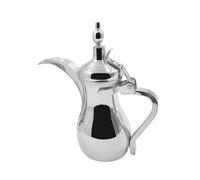 Sharplace Cafetera árabe Portátil para El Hogar, 1000 Ml (40), Calentador de Café para Reuniones, Cocina, Inauguración de Casa, Cenas Y Fiestas, PLATA, tal como se describe