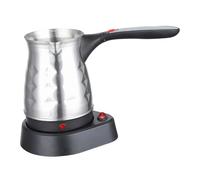 Sharplace Cafetera Eléctrica Turca con Jarra para Hervir Leche de Café Largo Y Calentador de Acero Inoxidable con Base Eléctrica Adecuado para Reuniones Fa, estilo b, tal como se describe