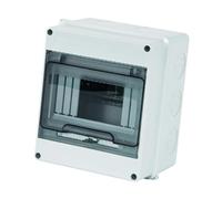 Sharplace Caja de distribución eléctrica de 6 vías IP65, impermeable, color, para interruptor automático de pared interior, ideal para hoteles.