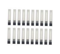 Sharplace Caja de Taladro de 20 Piezas, Contenedor de Taladro, Protector Vacío Compacto, Caja de Almacenamiento Portátil para Brocas de Uñas, Caja de Almacenami, Negro