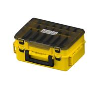 Sharplace Caja Organizadora de Pesca, Bandeja para Accesorios, Caja para Cebos, Contenedor, Caja de Herramientas de Pesca para Acampar en Agua Dulce, Regalo de, Amarillo