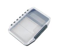 Sharplace Caja para Moscas, Ligera, Resistente, Organizador, Divisor Extraíble, Contenedor Multifuncional, Material Resistente a Impactos, Ideal para Pescadores, Negro