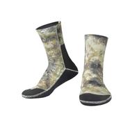 Sharplace Calcetines para Buceo Neopreno Ajuste Elástico Antirozaduras Aislamiento Térmico Adecuados para Pescar Caminar por la Playa, 10_L, Camuflaje