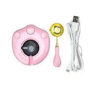Sharplace Calentador Eléctrico de Cera para Sellos de Cera, Horno de Cera de Sellado con Forma de Patita de Adorable, Rosa, Individual