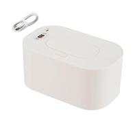 Sharplace Calentador toallitas húmedas para, caja calefactora toallitas para, dispensador húmedas gran capacidad y práctico para el, Pantalla de Color Blanco