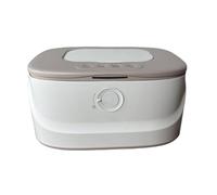 Sharplace Calentador Y Dispensador de Toallitas, Dispensador de Toallitas con Calefacción USB, Uniformemente Rápido, Calentador de Toallitas Húmedas Portátil, C, Gris