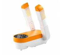 Sharplace Calentador Zapatos Ajustable Secador Zapatos Plegable Eléctrico Compacto para Armario