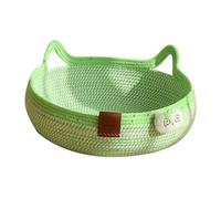Sharplace Cama para Gatos Almohadilla Rascadora Casa Cesta Sofá Hecha de Cuerda Duradera con Pelota de Juego Adecuado para Gatos de Interior Y Regalo para, M