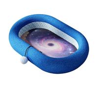 Sharplace Cama Rascadora para Gatos, Protector Antideslizante para Muebles de Juego con Pelota, Evita Daños en Los Muebles, Práctica Cama para Mascotas, Oval
