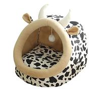 Sharplace Camas Portátiles para Gatos con Base Antideslizante, Suave para Mascotas, Ideal para Gatitos Y Cachorros, 35x35x31cm Multicolor