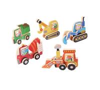 Sharplace Camión de Construcción Desmontable de 5 Piezas para Niños de 3, 4 Y 5 años.