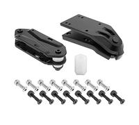 Sharplace Camiones de Patines de Surf Tabla de Surf de 6.25"Patinaje Surf Patineta Frontal Adaptador de Surf y riel Puente Base de Soporte de Resorte - Negro
