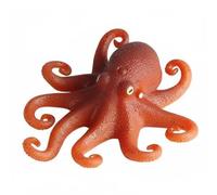 Sharplace Cangrejo Figura Juguete Marino Modelo Educativo Adorno Resistente PVC Ornamentación Realista Texturas Detalladas Adecuada para Niños Coleccionistas Proyecto Biología Cumpleaños, Pulpo