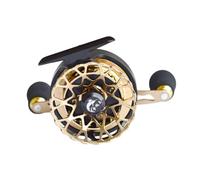 Sharplace Carrete de Pesca Carrete Baitcaster Bobina Abierta Brazo Perforado Doble Relación 3.6 1 Cuerpo de Aleación Agarre EVA, Oro, JW Punto De Liberación/Oro/Mano Derecha