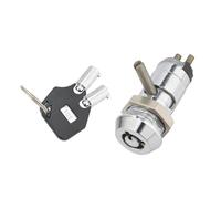 Sharplace Cerradura de Llave Eléctrica, Interruptor de Botón, 12 Mm, Tipo Extraíble Multiusos, Cerradura de Llave Eléctrica