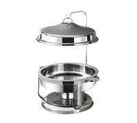 Sharplace Chafing Dish Portátil Elegante, Vajilla, para Catering, recepciones, Hoteles, Plateado