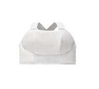 Sharplace Chaleco Karate Mujer Peto Espuma Gruesa Transpirable Cruzado Cinturilla Elástica Estructura Anatómica Adecuado para Sparring Prácticas de Artes Marciales Gimnasios , XS