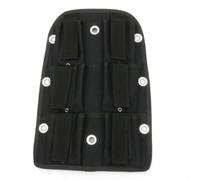 Sharplace Chaleco Lastre para Buceo Placa Trasera Acolchada Peso Equilibrado 6 Bolsillos Resistente Acero Inoxidable y Nailon Adecuada para Uso Submarinismo