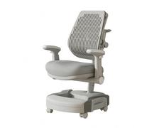 Sharplace Children Adjustable Seat Graduable Chasis Resistente y Respaldo Ventilado de Proporciona Confort Postural Adecuado para Estudio Lectura y Apoyo Educativo de Niños, Gris